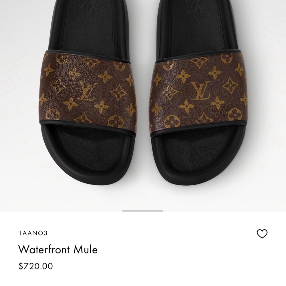 Louis Vuitton Waterfront Mule Sandals